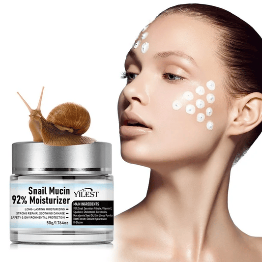 2024 New Snail Mucin 92% Moisturizer - For Dry & Sensitive Skin, All Skin Types