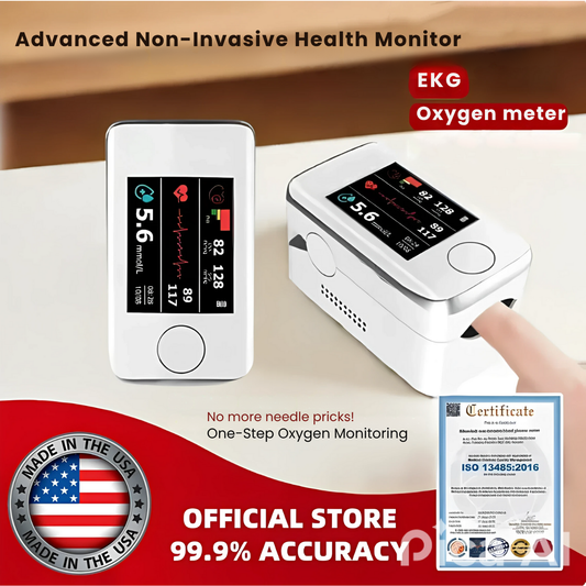 Advanced Non-Invasive Health Monitor-99.9% Accuracy + Exclusive Gift ✅GMP Approved
