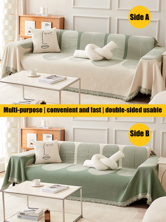 46% OFF Reversible Chenille Sofa Cover