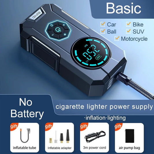 (🎁 49% OFF)🔥Portable Tyre Inflator &  Rechargeable Pocket Air pump