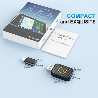 46% OFF ⏳ 6-Hour Flash Deal! Don't Miss Out! 💥 Mini Wireless CarPlay Adapter