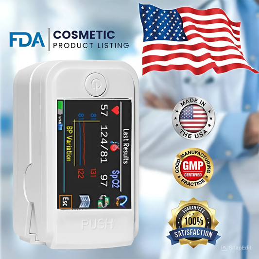 Advanced Non-Invasive Health Monitor-99.9% Accuracy + Exclusive Gift ✅GMP Approved
